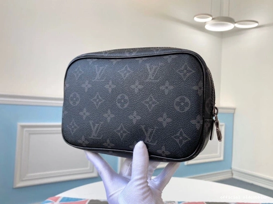 Official oldcobbler PM POUCH TOILETRY LOUIS VUITTON 0707